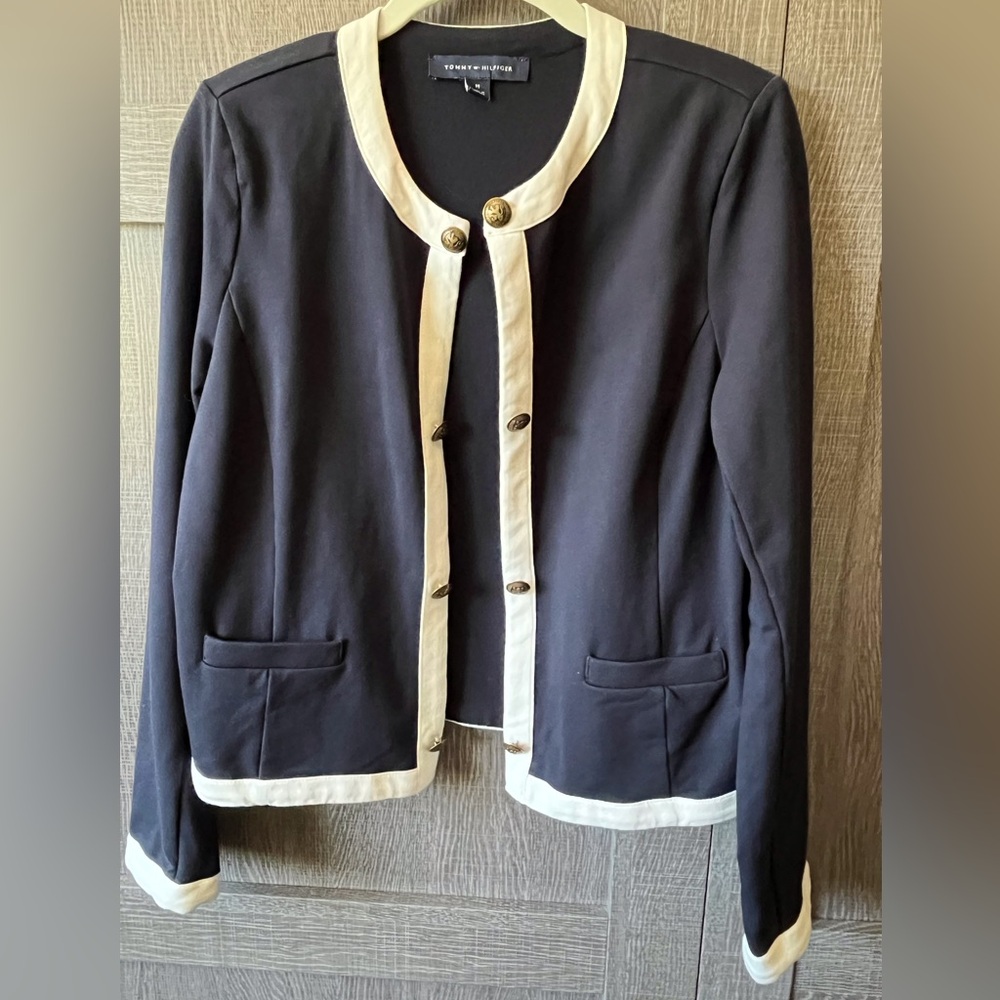 Tommy Hilfiger Double Banded Collar Jacket